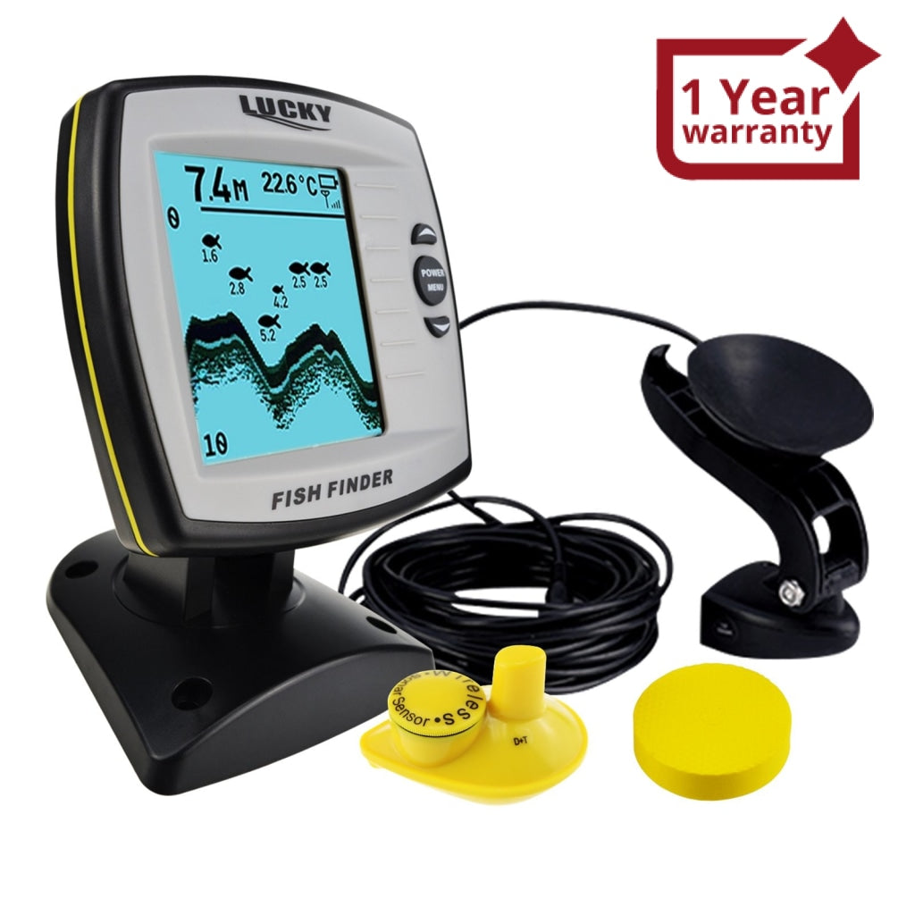 FF-918N2 LUCKY 2-in-1 Fish Finder 100m (Wired) / 45m (Wireless