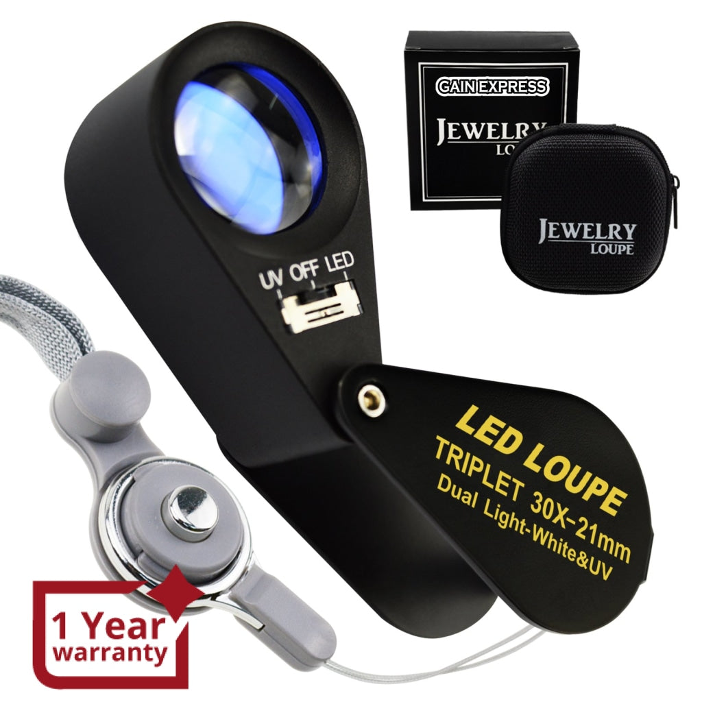 Hand Held Magnifiers - Size, LED Lights, and Magnifying Power