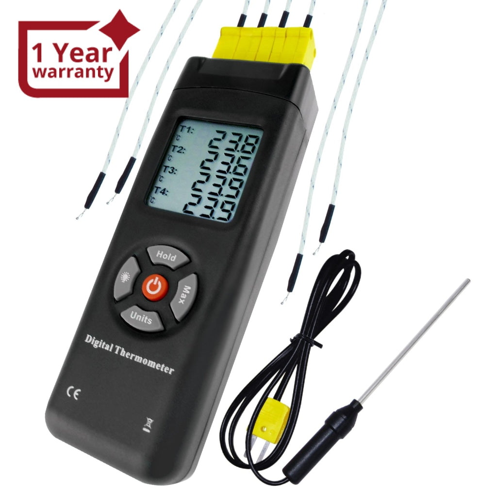 Digital Thermometer with Thermocouple