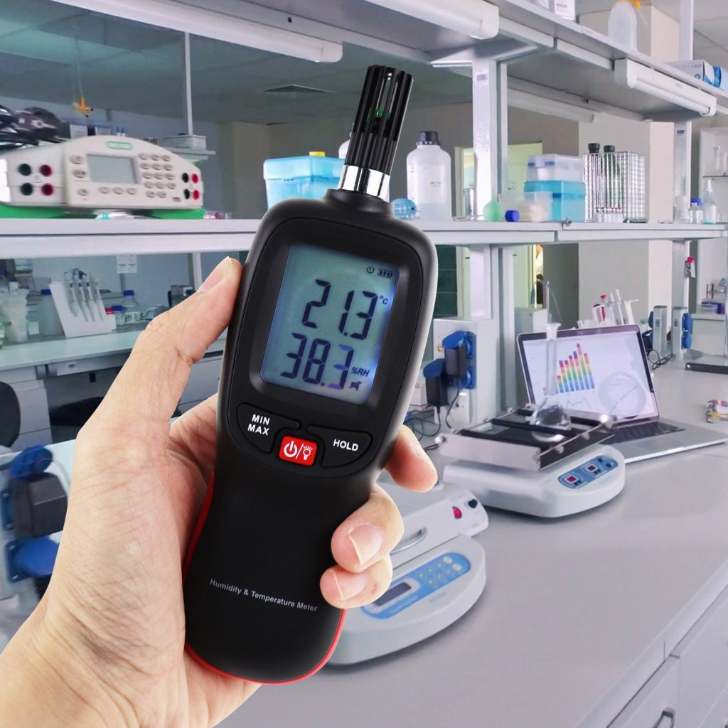 HYGRO-THERMOMETER HUMIDITY ALERT WITH DEW POINT - Tool Testing Lab