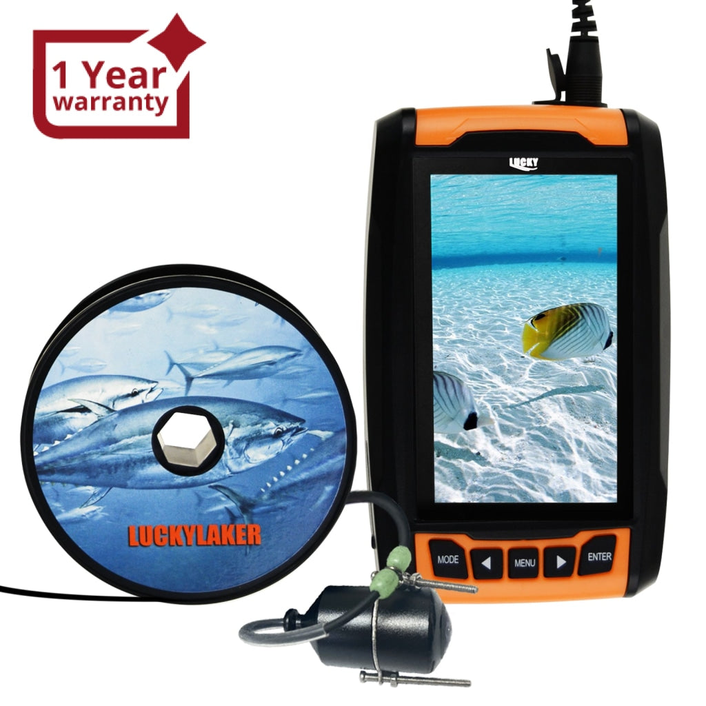 Rechargeable Underwater 4.3 HD Camera Fish Locator 20M Cable w/ IR