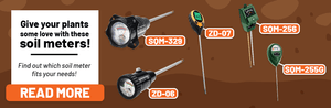 Make sure your plants get all the love with these soil pH Meters!