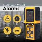 Aqm-434 Gas Leak Detector 4-In-1 H2S|Ex|O2|Co Tester Analyzer Instant Alerts Audible Light