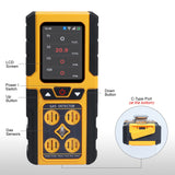 Aqm-434 Gas Leak Detector 4-In-1 H2S|Ex|O2|Co Tester Analyzer Instant Alerts Audible Light