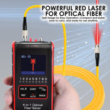 Cab-430 Fiber Optic Power Meter Vfl Ref Fc Sc St Visual Fault Locator Hd Colored Lcd Display