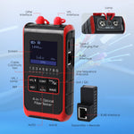 Cab-430 Fiber Optic Power Meter Vfl Ref Fc Sc St Visual Fault Locator Hd Colored Lcd Display