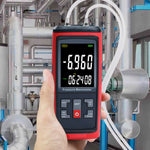MAN-420 Differential Pressure Manometer with ±50 kPa Kilopascal Measuring Range for Pneumatic, Compressor, Valves, Tanks, Pump Installations, HVAC Heating Ventilation and Air Conditioning Systems