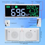 Slm-413 Wall-Mounted|Desktop Noise Decibel Meter 13’’ Colored Screen Sound Level Tester 130Db