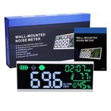 Slm-413 Wall-Mounted|Desktop Noise Decibel Meter 13’’ Colored Screen Sound Level Tester 130Db