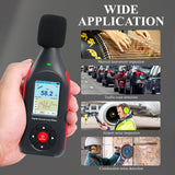 Slm-441 Decibel Meter Datalogger Sound Level Tester Noise Reader Monitor Spl With 43 000 Data