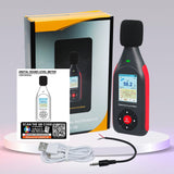 Slm-441 Decibel Meter Datalogger Sound Level Tester Noise Reader Monitor Spl With 43 000 Data