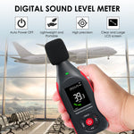 SLM-442 Sound Level Meter Datalogger Decibel Noise Tester SPL Monitor with 31,000 Data Record Function, Visual Hi | Low Alarm A | C Weighted Colored Screen Display for Home, Classroom, Traffic Noise Monitoring etc.