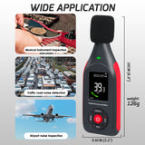 Slm-442 Sound Level Meter Datalogger Decibel Noise Tester Spl Monitor With 31 000 Data Record