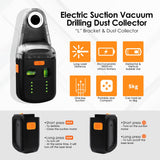 Std-439R 3 In 1 Home Electric Drilling Dust Collector Wall Mount Laser Level Bracket With Function