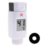 03100 03100 Waterproof Digital Shower Thermometer w/ Alarm Alert Hot Cold CE Approved 0 ~ 69°C - Gain Express