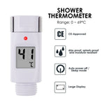 03100 03100 Waterproof Digital Shower Thermometer w/ Alarm Alert Hot Cold CE Approved 0 ~ 69°C - Gain Express