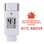 03100 03100 Waterproof Digital Shower Thermometer w/ Alarm Alert Hot Cold CE Approved 0 ~ 69°C - Gain Express