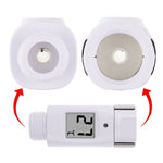 03100 03100 Waterproof Digital Shower Thermometer w/ Alarm Alert Hot Cold CE Approved 0 ~ 69°C - Gain Express