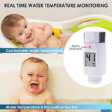 03100 03100 Waterproof Digital Shower Thermometer w/ Alarm Alert Hot Cold CE Approved 0 ~ 69°C - Gain Express