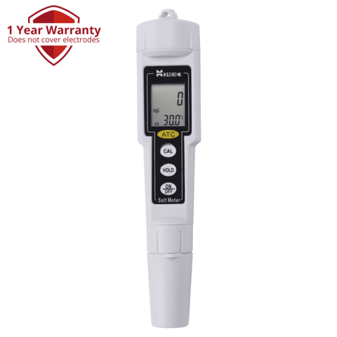 3080 3080 Digital Pen type Salinity Meter Salinometer Salt Analyzer Replaceable Electrode Tester - Gain Express