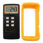 68022_2P Digital 2 Channels K - Type Thermometer w/ 4 Thermocouples (Wired & Stainless Steel), - 50~1300°C ( - 58~2372°F) Handheld Desktop High Temperature Kelvin Scale Dual Measurement Meter Sensor - Gain Express