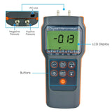 82152 82152 Digital Differential Air Pressure Manometer 15.000psi Gauge High Accuracy Portable Meter HVAC Test Tool - Gain Express