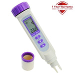 835 - 1 Digital Waterproof EC Conductivity Temperature Meter Tester Pen - type, Dual Display Water Quality, Thermometer, IP65 - Gain Express