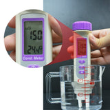 835 - 1 Digital Waterproof EC Conductivity Temperature Meter Tester Pen - type, Dual Display Water Quality, Thermometer, IP65 - Gain Express