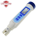 837 - 2 Salinity & Temp Meter Pen Type Salt Water Quality Tester ATC NaCl, 9999 ppm / 100.0ppt/ 10% / 0.95 - 1.08 SG Measurement Units 3 - in - 1 Checker for Saltwater Aquarium Pond Food Pool Cooking Seawater - Gain Express