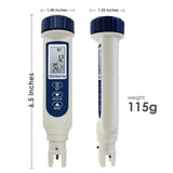 837 - 3_bag Pentype TDS / Salinity / Temperature Tester Water Quality Meter ATC Multiple Units (ppt, ppm, S.G., %, °C, °F) Digital Tool for Saltwater Monitoring & Testing IP65 Waterproof Housing - Gain Express