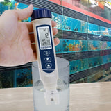 837 - 3_bag Pentype TDS / Salinity / Temperature Tester Water Quality Meter ATC Multiple Units (ppt, ppm, S.G., %, °C, °F) Digital Tool for Saltwater Monitoring & Testing IP65 Waterproof Housing - Gain Express