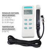 8403 8403 Professional Digital Large LCD Dissolved Oxygen DO Meter Tester Handheld Water Quality Tester with Temperature Measurement - Gain Express