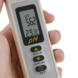 868 - 9 868 - 9 Waterproof Digital pH Meter Tester Thermometer °C °F Replaceable Electrode Pentype Design - Gain Express