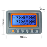 88598 88598 Digital 4 Channels K - type Thermocouple Thermometer SD Card Logger High / Low Alarm Big LCD Display - Gain Express