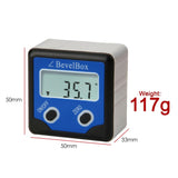 AG - 0200BB AG - 0200BB Digital 360° (±180°) Bevel Box / Inclinometer with Magnets Protractor Angle Finder 0.1° Accuracy IP54 Rate - Gain Express