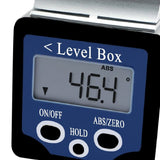 AG - 02LB AG - 02LB Digital 360° Spirit Level Angle Gauge Inclinometer w/ Magnets Box Type +/ - 180 degree Accuracy 0.1 degree Bevel Box Level Angle Finder Large LCD Display - Gain Express