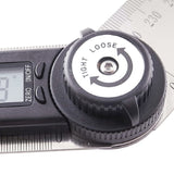 AG - 200D AG - 200D Digital 2 - in - 1 Angle Finder Meter Protractor Ruler 360° 400mm Measure CE Marking LCD Display - Gain Express