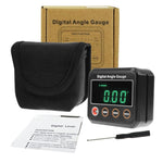 AGF - 320 AGF - 320 Digital Angle Gauge Electronic Protractor with Magnetic Base V - Groove Highly Precise Level Box LED Technology Bright Display Sets Angle Measurement for Table Saw Carpentry etc - Gain Express