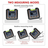 AGF - 321 AGF - 321 Digital Angle Gauge Electronic Protractor Highly Precise Level Box with Bubble Level Magnetic Base Angle Measurement Tool LCD Technology Bright Display - Gain Express