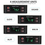 AGF - 322 AGF - 322 Digital Electronic Inclinometer Angle Finder Waterproof IP65 Protractor Level Gauge With V - Groove Magnetic Base Always Upright Reading - Gain Express