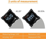 AGF - 325 Digital Level Box Angle Finder with 4 Magnetic Bases Inclinometer Large LCD Display Backlight EBTN IP54 Waterproof Level - Gain Express