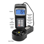 AM - 4836V Digital 3 - range Multi - function Thermo Anemometer, Air Speed Wind Flow Temperature Velocity Beaufort Scale, Backlight, Weather Analysis, Navigation, Marine Applications, HVAC, Data Collection - Gain Express