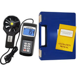 AM - 4836V Digital 3 - range Multi - function Thermo Anemometer, Air Speed Wind Flow Temperature Velocity Beaufort Scale, Backlight, Weather Analysis, Navigation, Marine Applications, HVAC, Data Collection - Gain Express