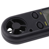 AM - 816 2 - in - 1 Mini Handheld Digital Anemometer with Thermometer, Air Flow Wind Speed Meter, Beaufort Wind Scale Bar Graph, Ideal for Drone Flying, Sailing, Ventilation System Airflow Measurement, m/S , km/H , Ft/min., Knots, mph, Celsius or Fahrenheit - Gain Express