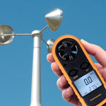 AM - 816 AM - 816 2 - in - 1 Mini Handheld Digital Anemometer with Thermometer, Air Flow Wind Speed Meter, Beaufort Wind Scale Bar Graph, Ideal for Drone Flying, Sailing, Ventilation System Airflow Measurement, m/S , km/H , Ft/min., Knots, mph, Celsius or Fahrenheit - Gain Express