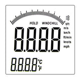 AM - 8901 AM - 8901 2 - in - 1 Digital Thermo - Anemometer, Air Flow Wind Speed Meter, 5 parameters (m/s, km/h, ft/min, knots & mph) with Thermometer Temperature, 0~45m/s Velocity Bar Graph Surf & Backlight - Gain Express