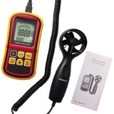 AM - 8901 AM - 8901 2 - in - 1 Digital Thermo - Anemometer, Air Flow Wind Speed Meter, 5 parameters (m/s, km/h, ft/min, knots & mph) with Thermometer Temperature, 0~45m/s Velocity Bar Graph Surf & Backlight - Gain Express