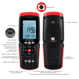 ANE - 273 ANE - 273 Professional Anemometer Datalogger Wind Speed Velocity Meter Air Flow CFM CMM Air Volume Wind Direction Temperature Humidity Measurement Digital Tester Gauge with MAX / MIN / AVG Value, Data Hold, and Backlight - Gain Express