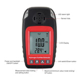 AQM - 338 AQM - 338 Hydrogen Sulfide Detector H₂S Monitor 0~100ppm Electrochemical H₂S Sensor LED Alarm with LCD Screen Backlight Portable Tester - Gain Express