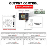 AQM - 356_US AQM - 356 CO2 Controller & Monitor Auto Detect Day Night Carbon Dioxide CO2 Meter with 15ft Remote Dual Beam NDIR Sensor for Greenhouse, Grow Rooms, Hydroponics Rooms - Gain Express